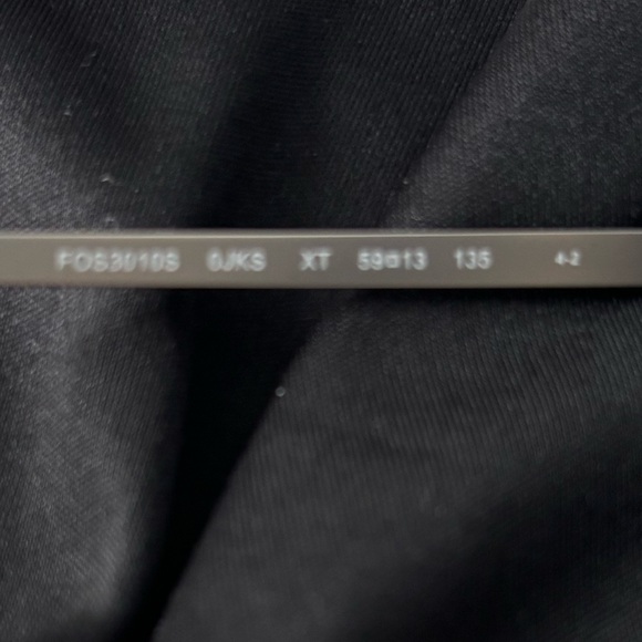 NWOT Fossil Aviator, blue sky, semi matte silver, fos3010/s - Picture 4 of 5